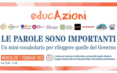 “Le parole sono importanti”. Un mini-vocabolario per rileggere quelle del governo