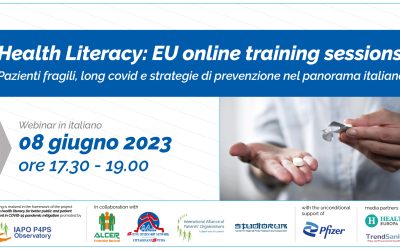 Health literacy: Knowing and Mitigating the Impact of COVID-19. “Pazienti fragili, long Covid e strategie di prevenzione nel panorama italiano”