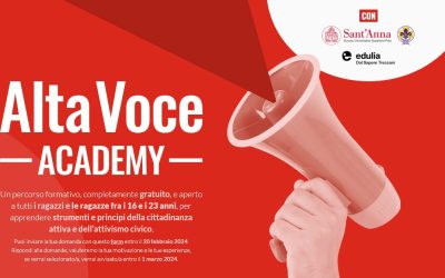 Cittadinanzattiva e Save the Children lanciano “Alta Voce Academy”: La Scuola Online per Giovani Attivisti!