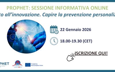 PROPHET – “Diritto all’innovazione. Capire la prevenzione personalizzata”