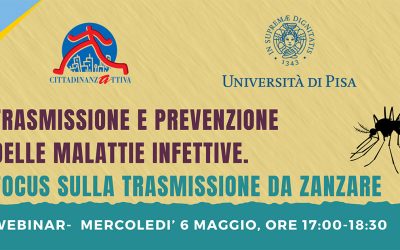 Webinar – Trasmissione e prevenzione delle malattie infettive da zanzare